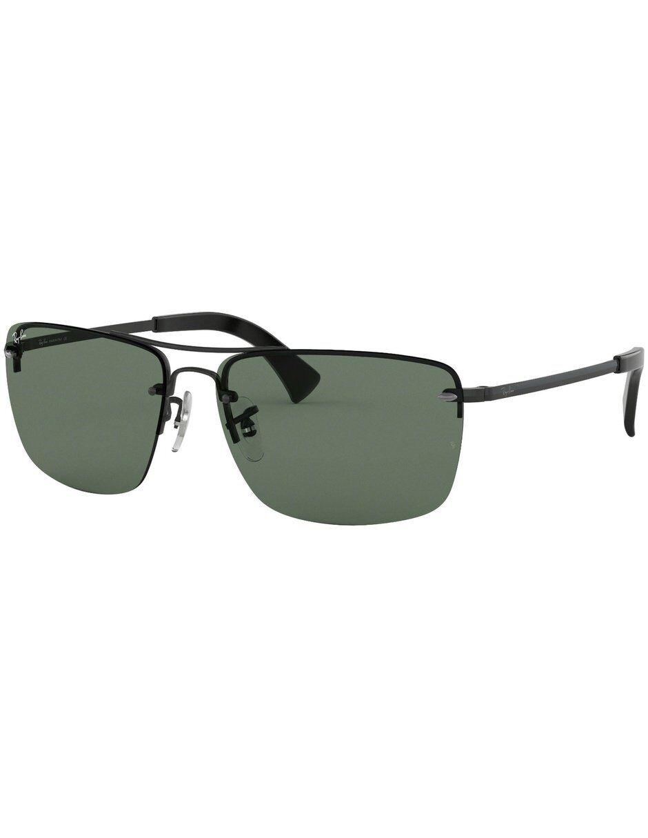 Anteojos Lentes de Sol Ray Ban Classic RB3607 002/71 61 Clásico negro/verde - Imagen 1