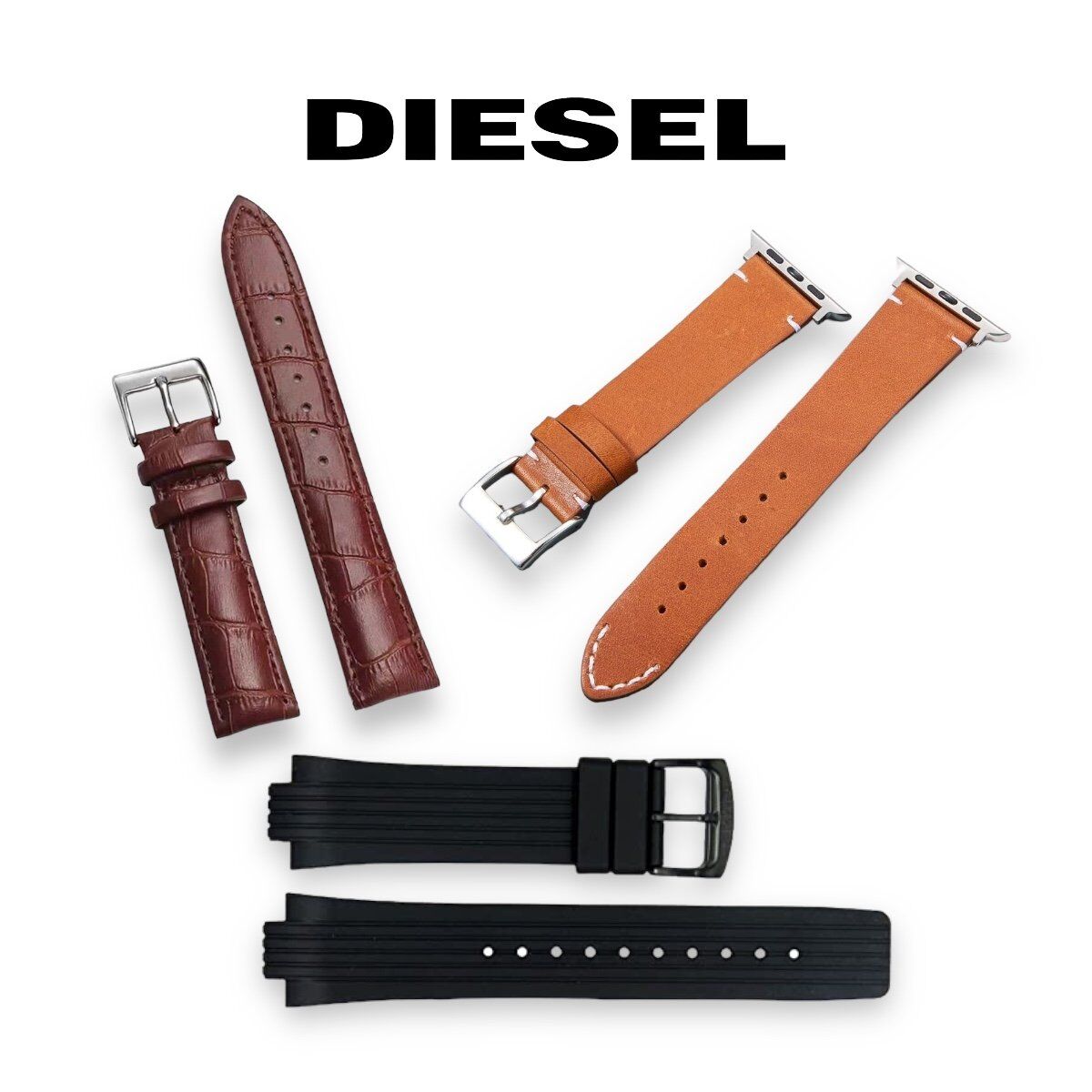 Repuesto Correa Malla Extensible Para Reloj Diesel - Imagen 1
