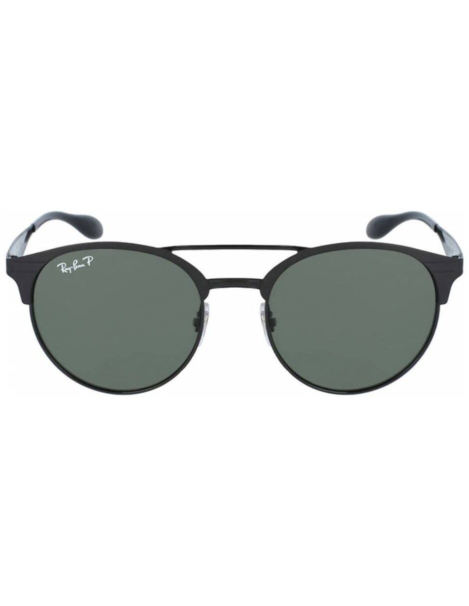 Anteojos Lentes de Sol Ray Ban Classic Rb3545 Polarizado Negro Mate/Verde 51-20 - Imagen 1