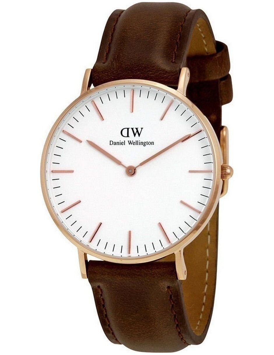Reloj Daniel Wellington Classic Bristol Dorado Blanco 36mm - Imagen 1