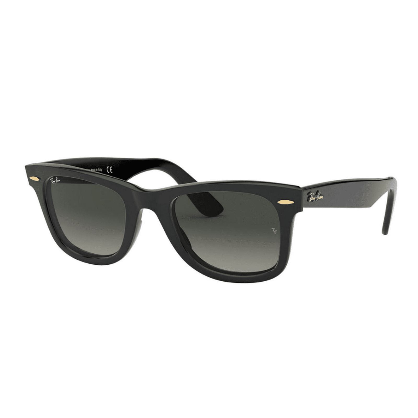 Anteojos Lentes de Sol Ray Ban Wayfarer RB2140 90171 50-22 Negro pulido/gris - Imagen 1