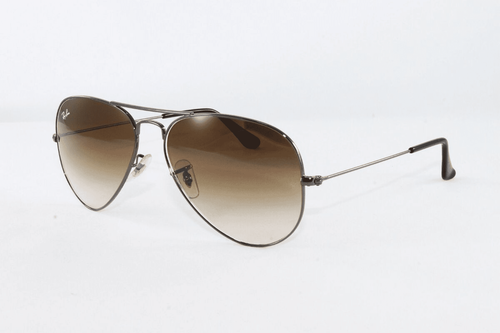 Anteojos Lentes de Sol Ray Ban Aviator RB3025 Degrade marrón /metalizado 58-14 - Imagen 1