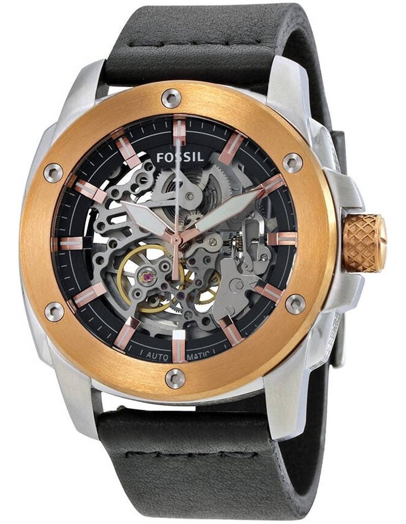 Reloj Fossil Automatico Modern Machine ME3082 Para Caballero Para Hombre - Imagen 1