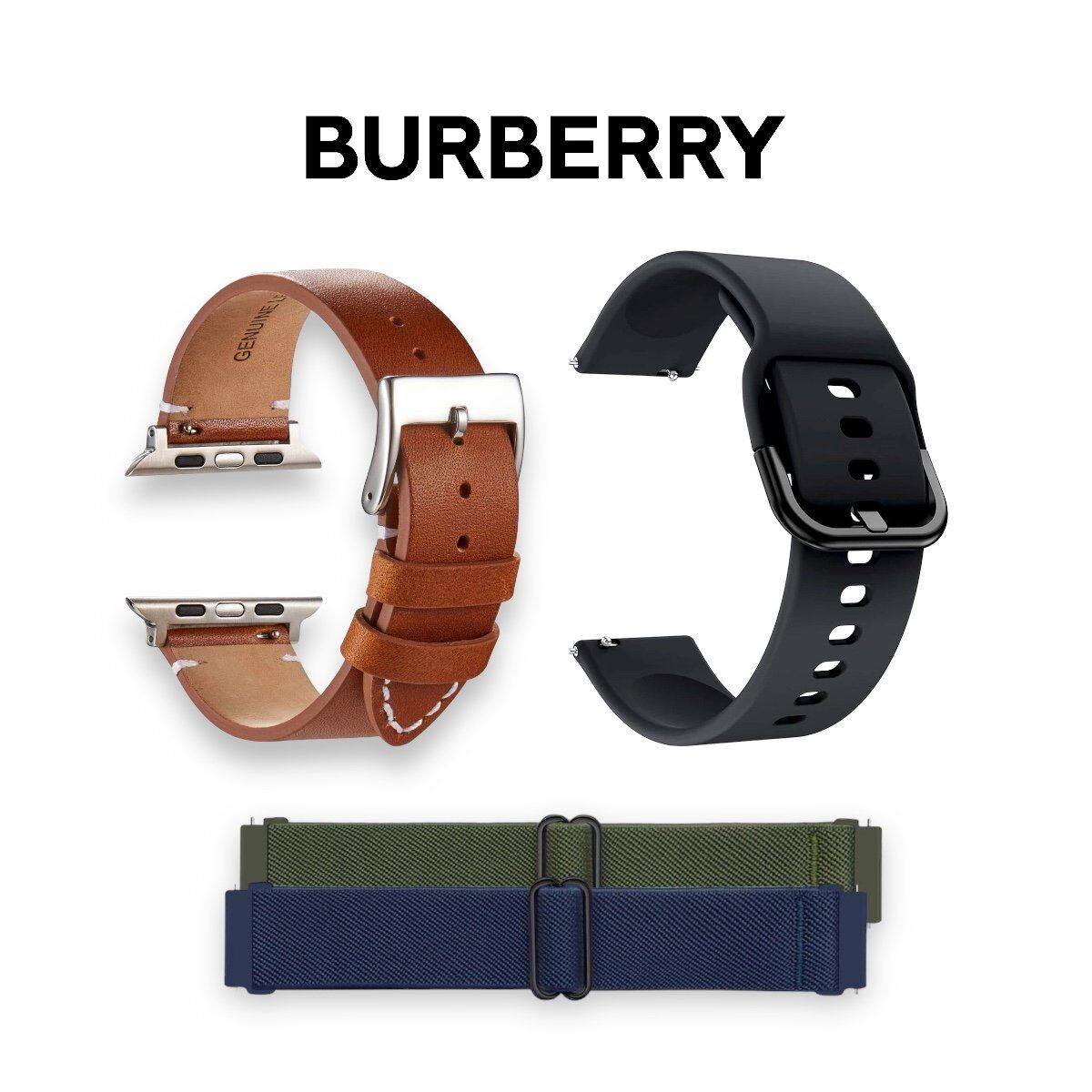 Repuesto Correa Malla Extensible Para Reloj Burberry - Imagen 1
