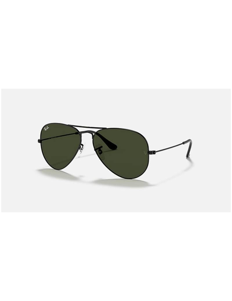 Anteojos Lentes de Sol Ray Ban Aviator RB3025 L2823 58-14  Clásico negro/verde - Imagen 1